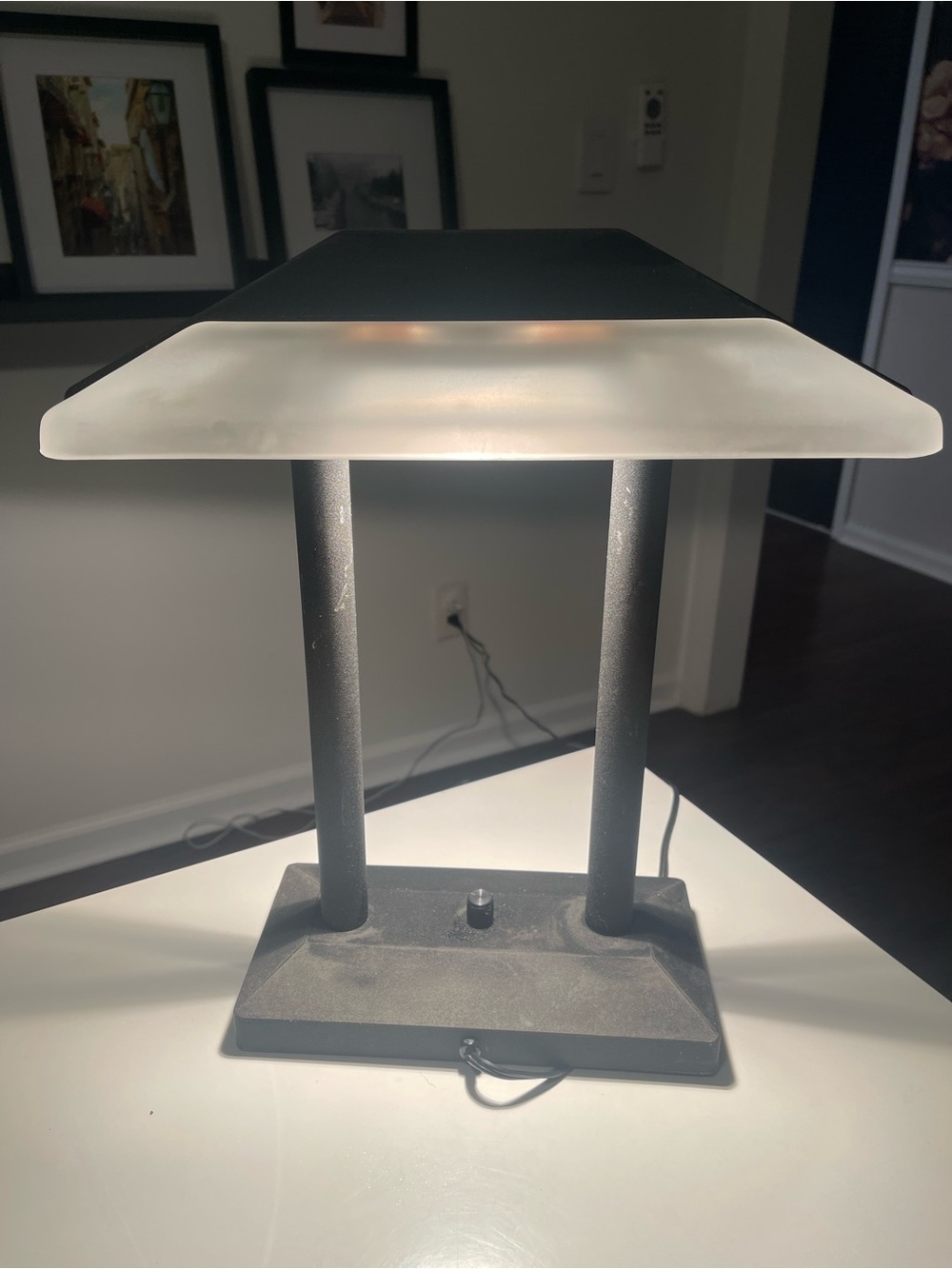 Vintage Tensor art deco banker/desk lamp
